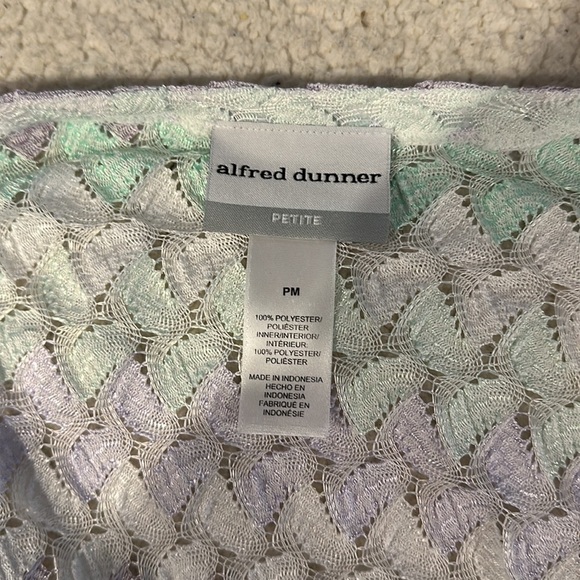 Alfred Dunner cardigan size Petite Pm women’s - Picture 5 of 6